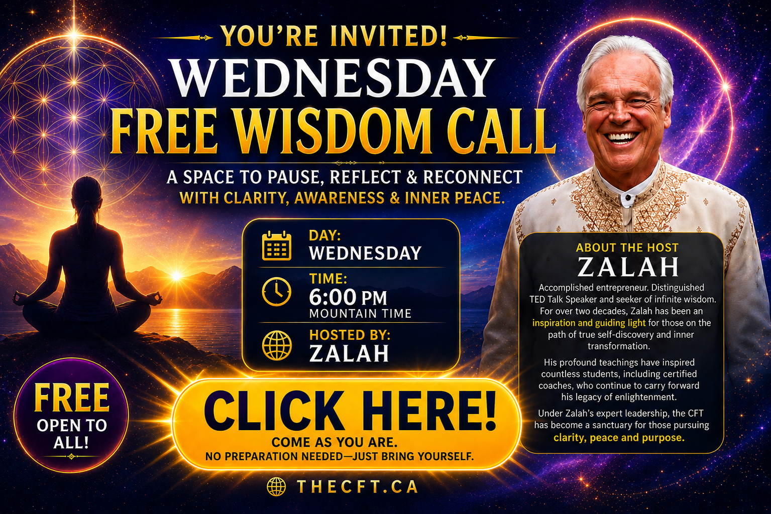 Wednesday Free Wisdom Call