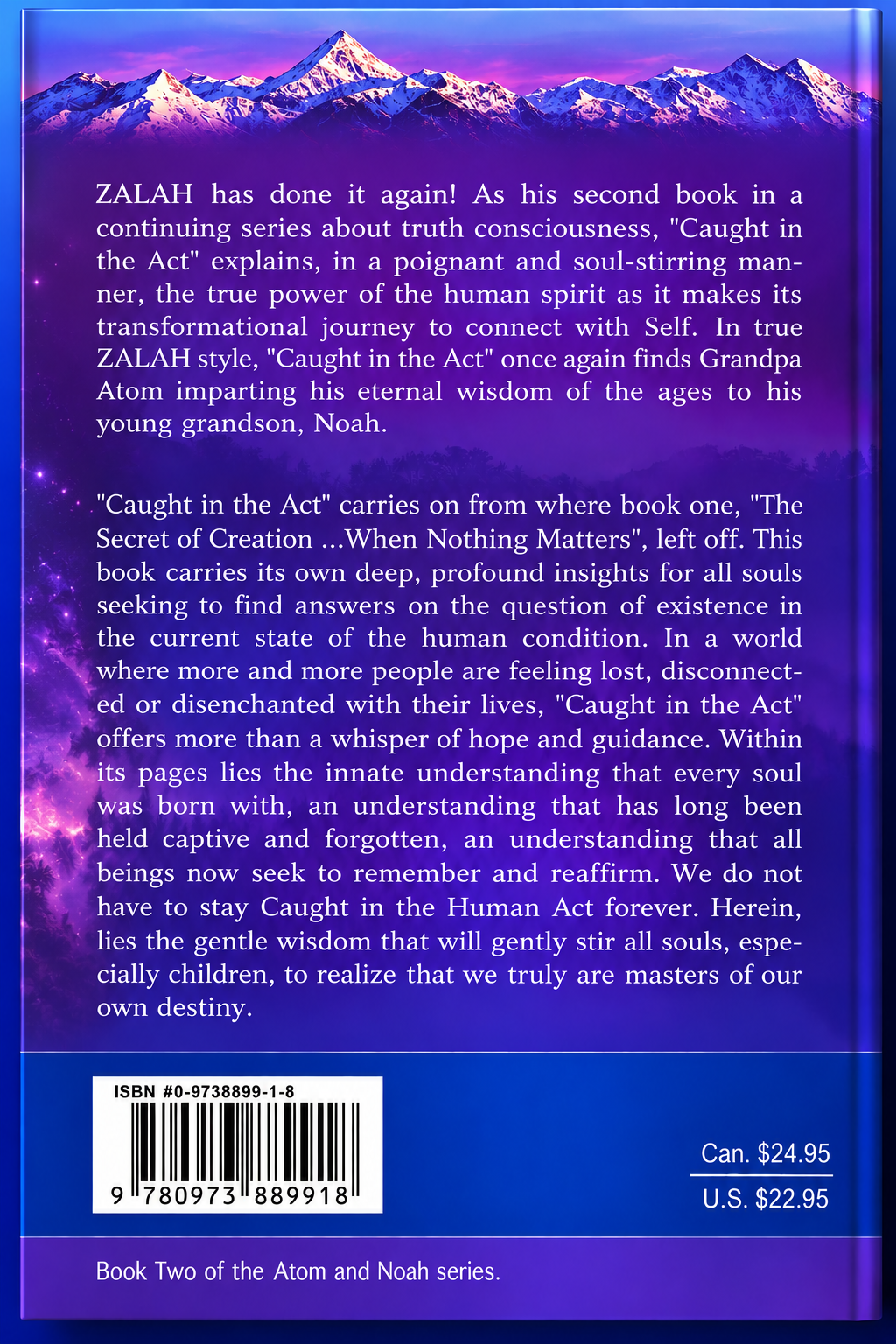 CAUGHT in the ACT - Back Cover